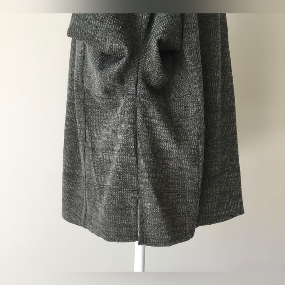 Max Studio Casual Boat Neck Long Sleeve Ribbed Top Army Green XL NWOT - Picture 3 of 6